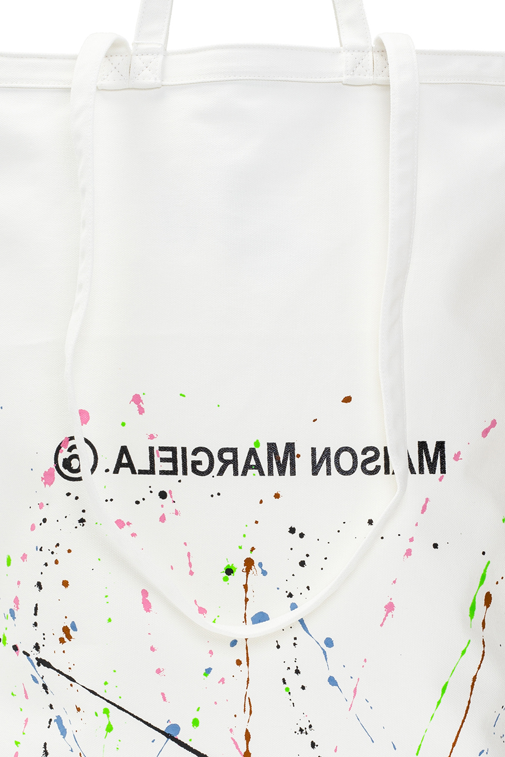 Maison Margiela ペイント スプラッター ディテール トート splatter shopper print bag MM6 Maison Margiela